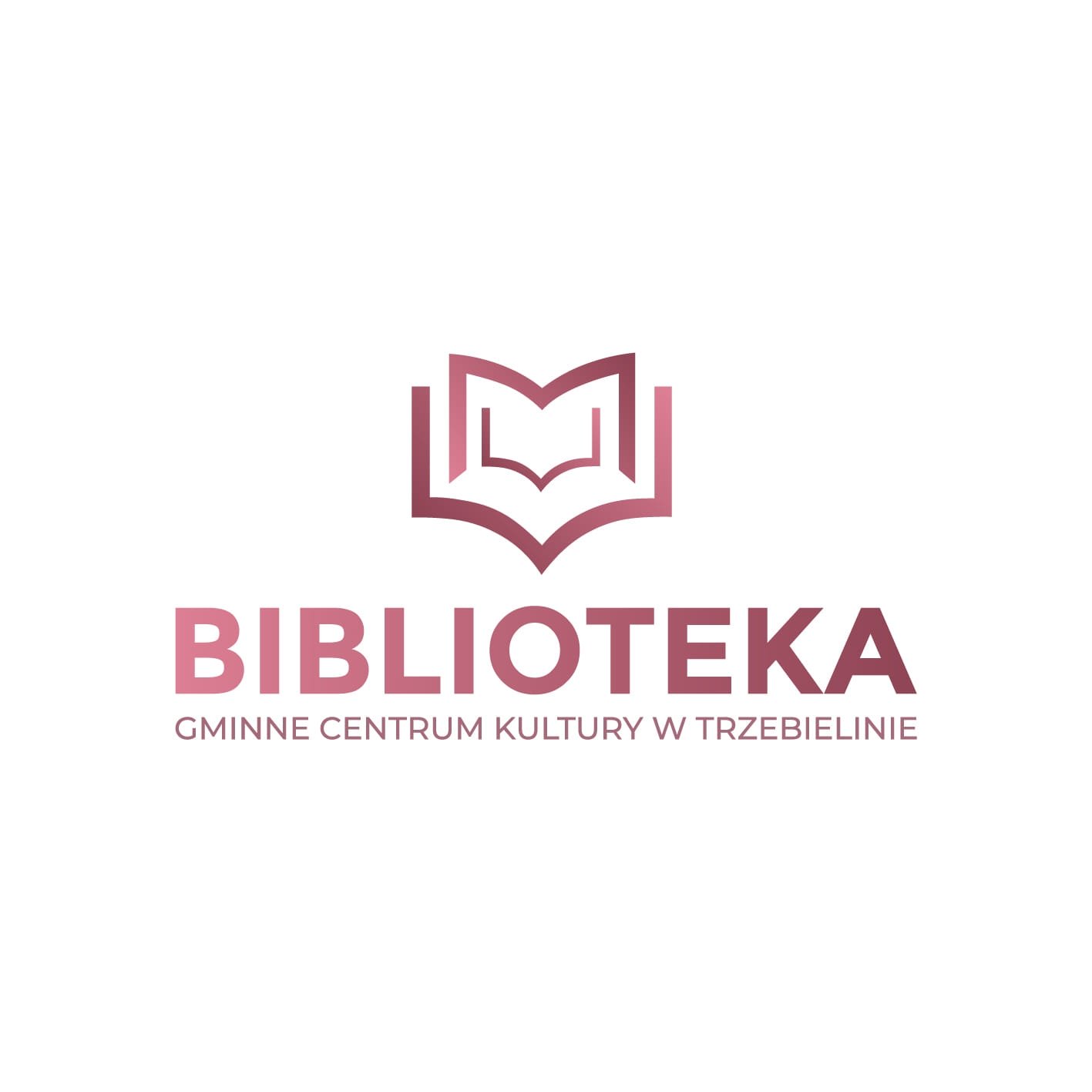 Logo Biblioteka - Gminne Centrum Kultury w Trzebielinie