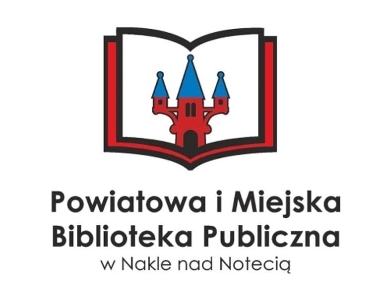 Logo Powiatowa i Miejska Biblioteka Publiczna w Nakle nad Noteci