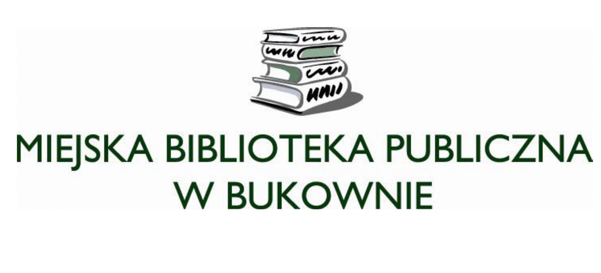 Logo Miejska Biblioteka Publiczna w Bukownie