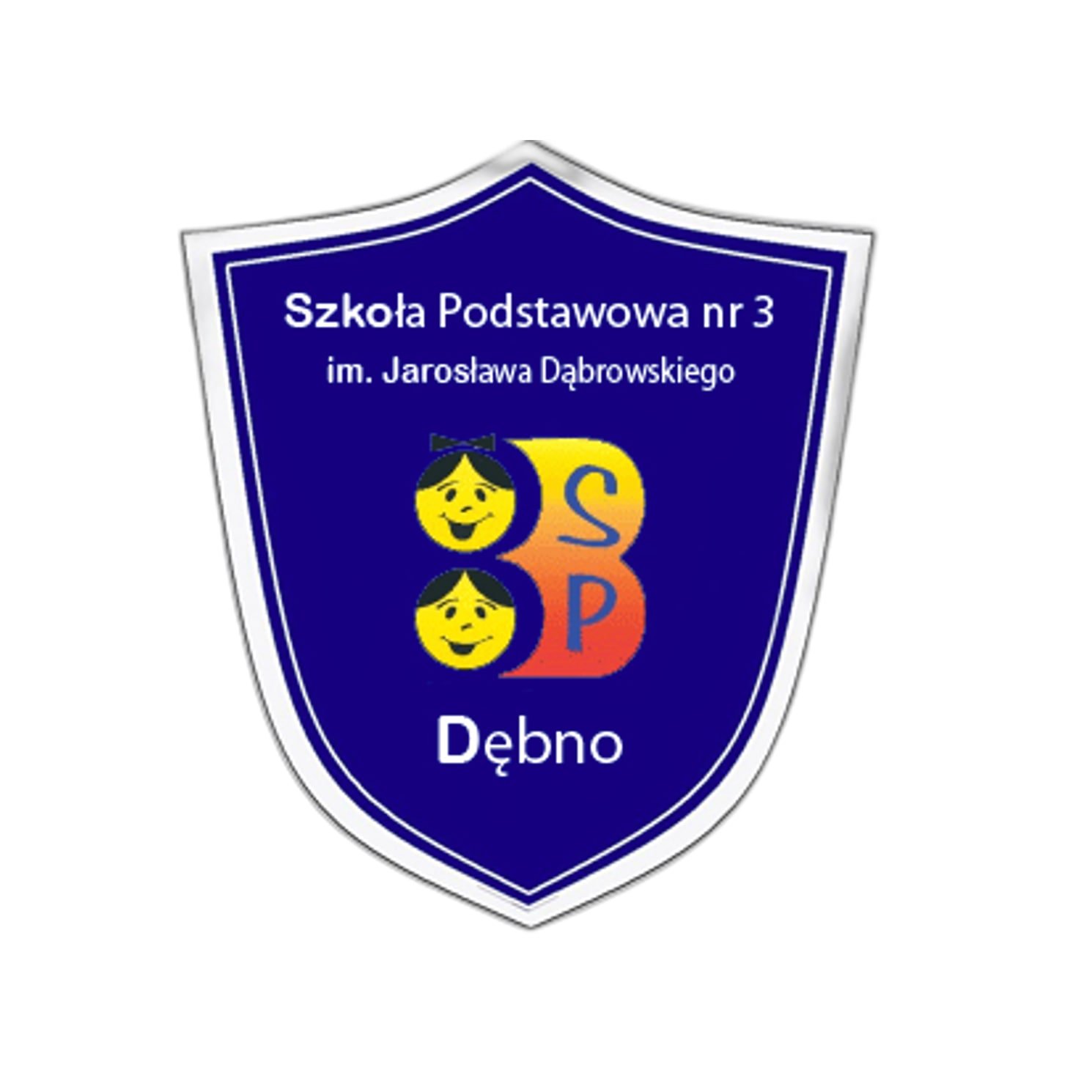 Logo Biblioteka Szkoy Podstawowej nr 3 im. Jarosawa Dbrowskiego w Dbnie
